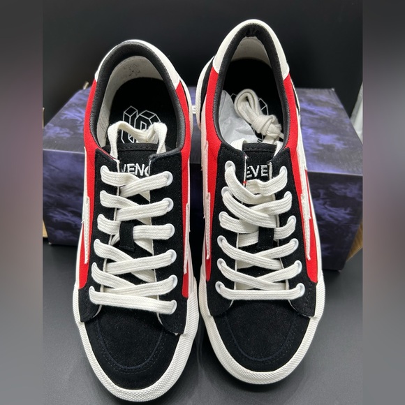 Revenge x Storm Volume 2 Low Top Red / Black Mens 6 - Picture 3 of 10